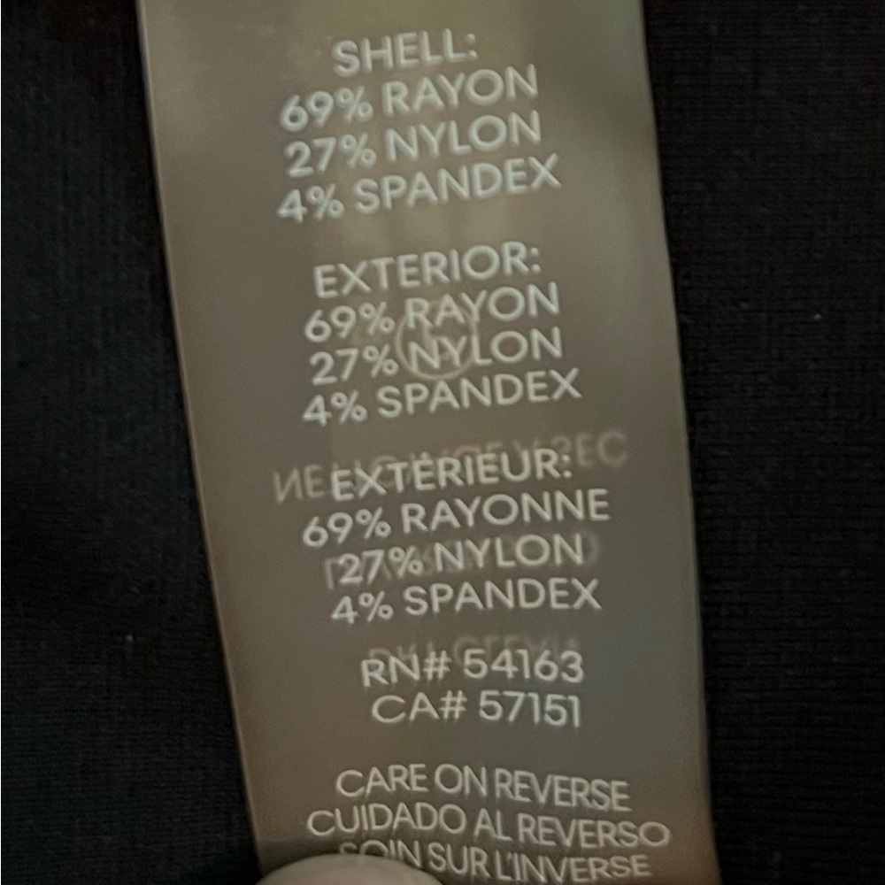 Calvin Klein Basic Black Blazer W/Stretch-Size Me… - image 6